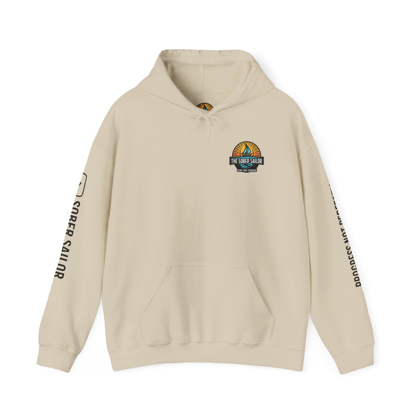 Crew Heavy Blend Hooded Sweatshirt - Stay the Course | Save a Life
