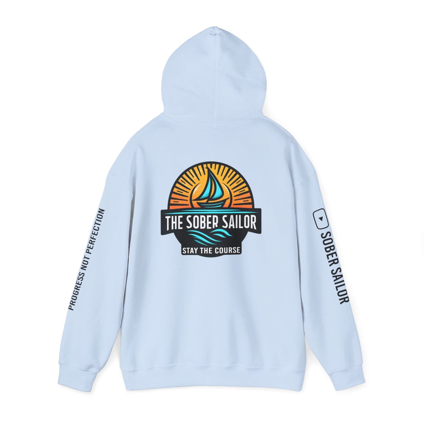 Crew Heavy Blend Hooded Sweatshirt - Stay the Course | Save a Life