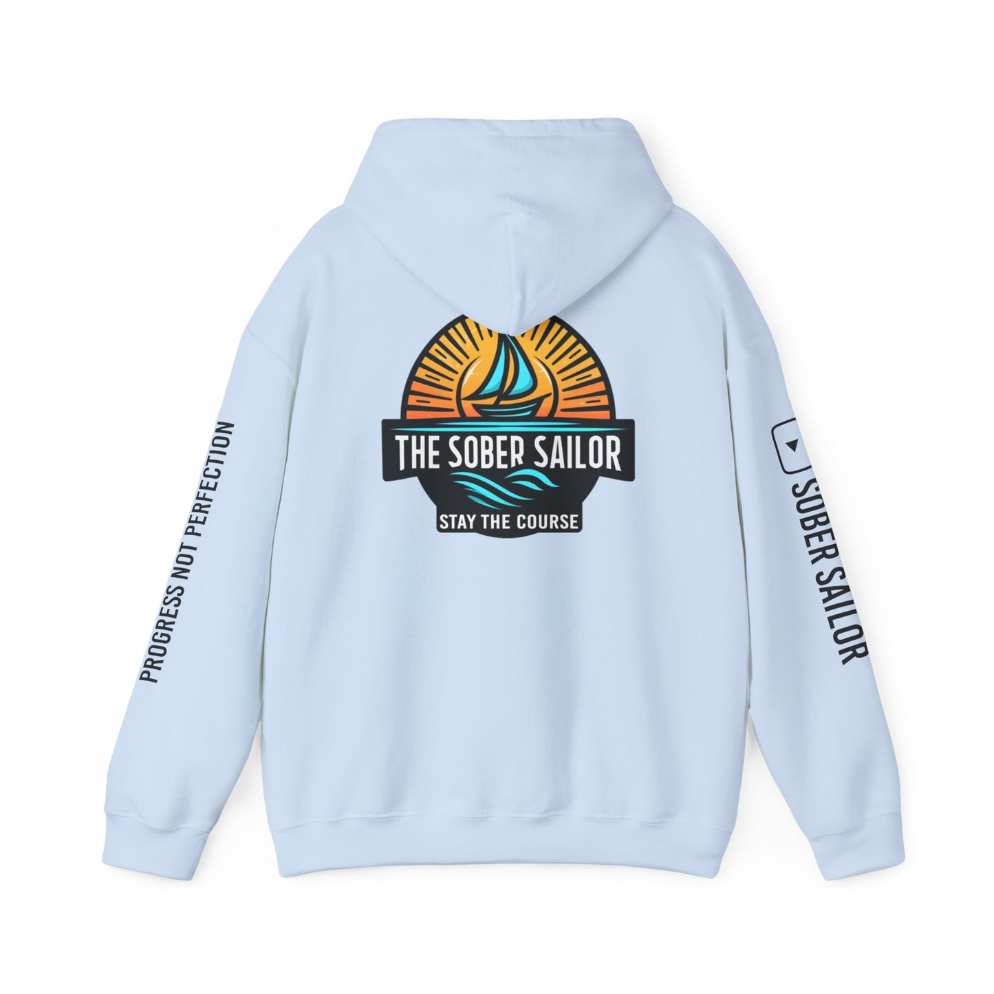 Crew Heavy Blend Hooded Sweatshirt - Stay the Course | Save a Life