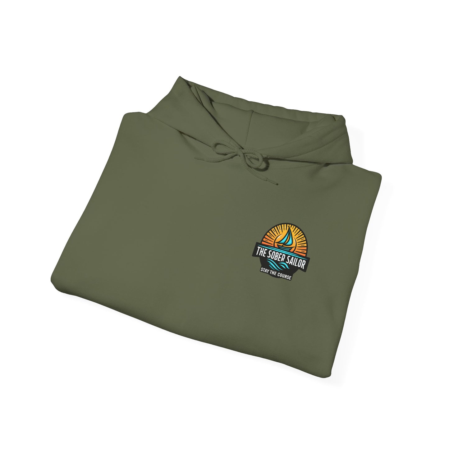 Crew Heavy Blend Hooded Sweatshirt - Stay the Course | Save a Life