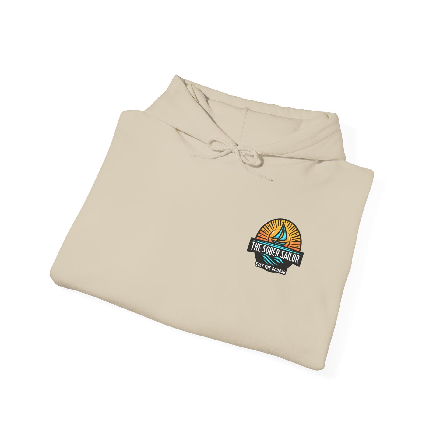 Crew Heavy Blend Hooded Sweatshirt - Stay the Course | Save a Life
