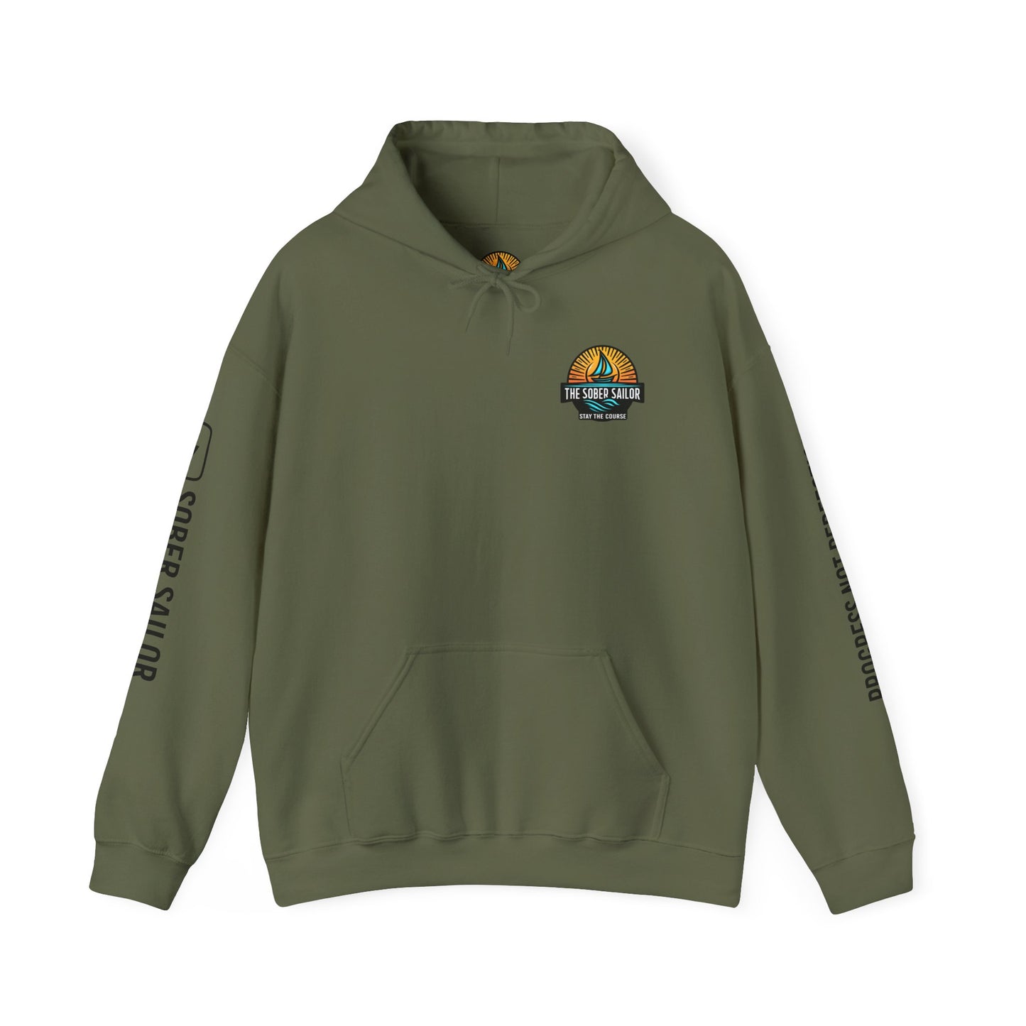 Crew Heavy Blend Hooded Sweatshirt - Stay the Course | Save a Life
