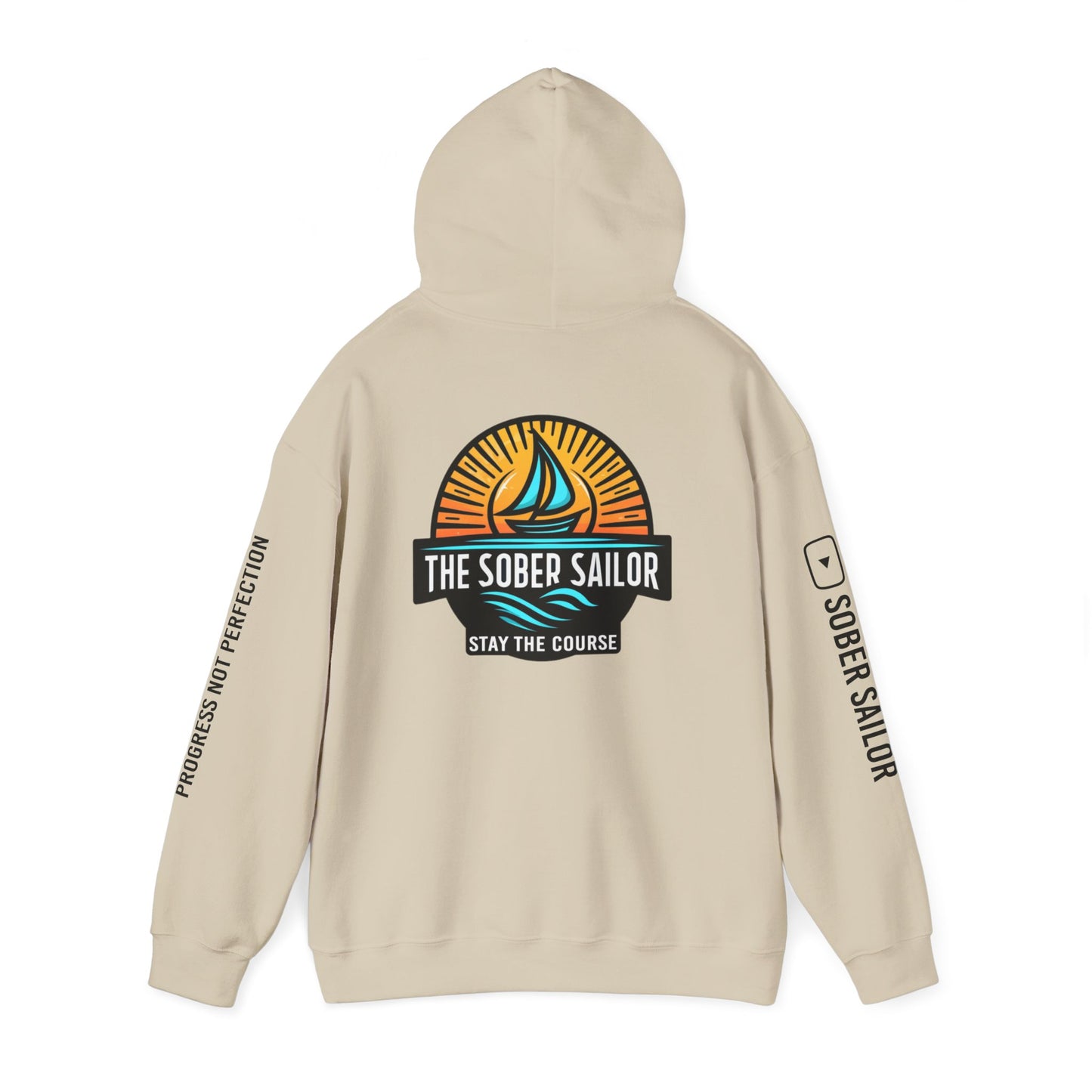Crew Heavy Blend Hooded Sweatshirt - Stay the Course | Save a Life