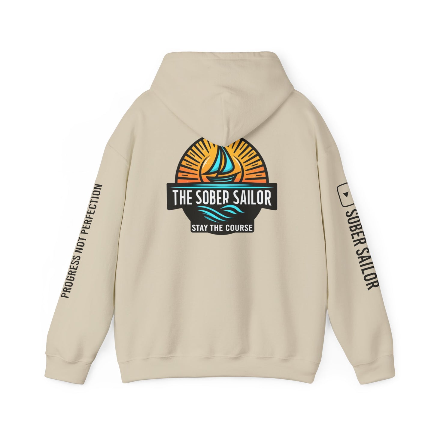 Crew Heavy Blend Hooded Sweatshirt - Stay the Course | Save a Life