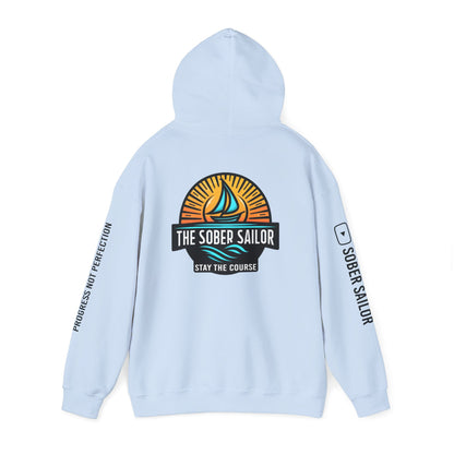 Crew Heavy Blend Hooded Sweatshirt - Stay the Course | Save a Life