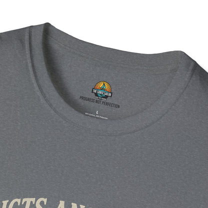 Addicts Anonymous Yacht Club T-Shirt | Casual Unisex Tee, Nautical Style Shirt, Gift for Sailors, Boat Lovers, Relaxed Fit